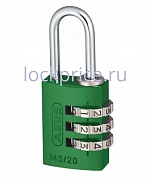 Навесной замок ABUS 145/20 (зеленый)